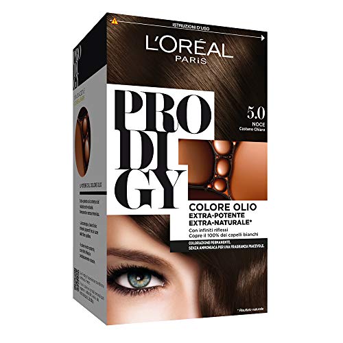 L'OREAL Prodigy 5.0 Nogal Claro Brown Tinte Para El Cabello Y El Color