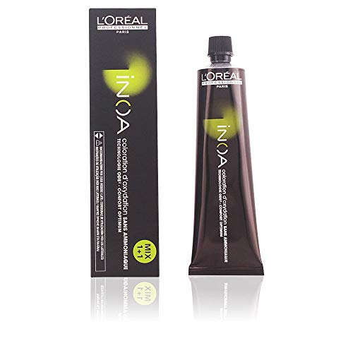 L'Oreal Professionnel Inoa, Coloración Permanente sin Amoníaco, Rubio Oscuro (6) - 60 ml