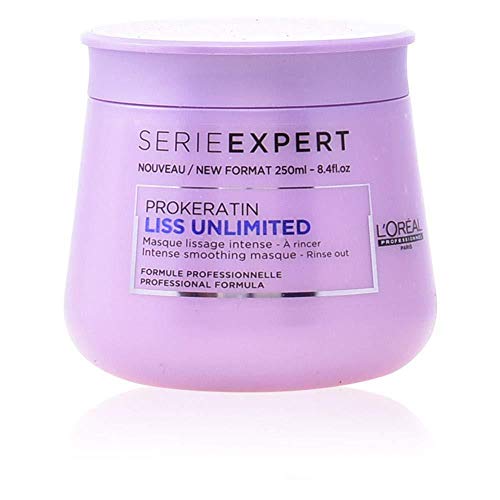 L'Oreal Serie Expert Liss Unlimited, Mascarilla suavizante intenso, 500 ml
