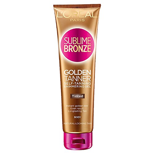 L'Oreal Sublime Bronze autobronceador brillo dorado, gel corporal 150 ml