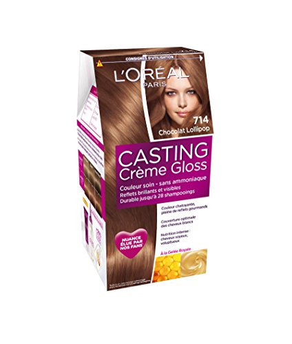 Lote de 2 tintes para cabello Casting Crème Gloss, coloración tono sobre tono, sin amoniaco, de L'Oréal Paris