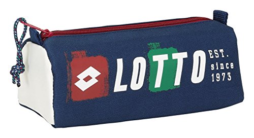 Lotto- Estuche portatodo, Color Azul (SAFTA 811622742)