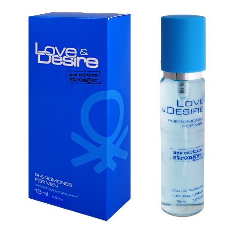 Love&Desire perfumes con feromonas para Hombres 15 ml