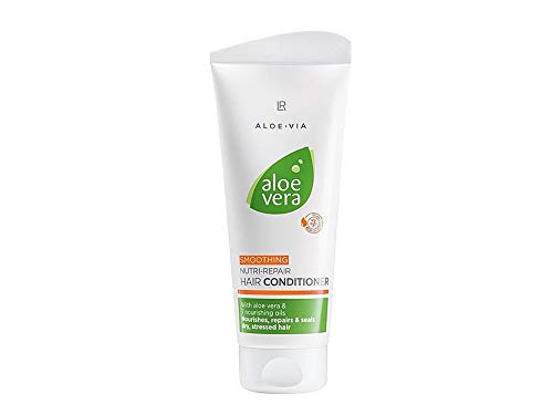 LR Aloe Via Serie - Set de cabello de aloe vera - 200 ml de champú Nutri-Repair / 200 ml de acondicionador Nutri-Repair / 200 ml mascarilla Nutri-Repair para el cabello