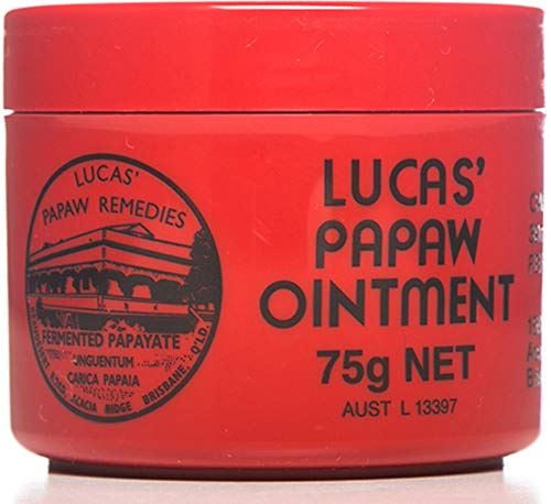 Lucas Papaw ungüento 75 g, actualidad aplicación para hierve, quemaduras, chafings, heridas abiertas, picaduras de insectos y pañal erupción fabricado en Australia