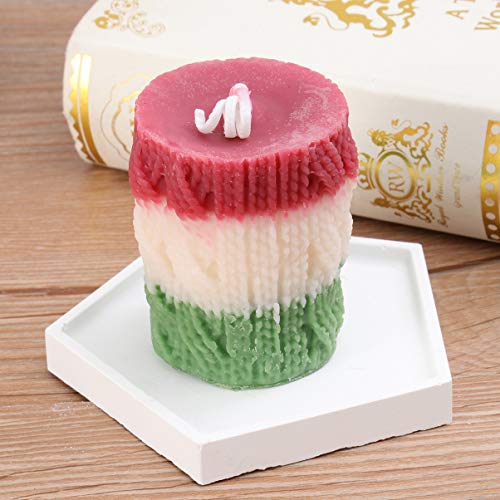 LUOEM Velas Perfumadas Vela de Cera de Soja Natural Mecha de Algodón sin Humo Vela de Aromaterapia Baño Relajación