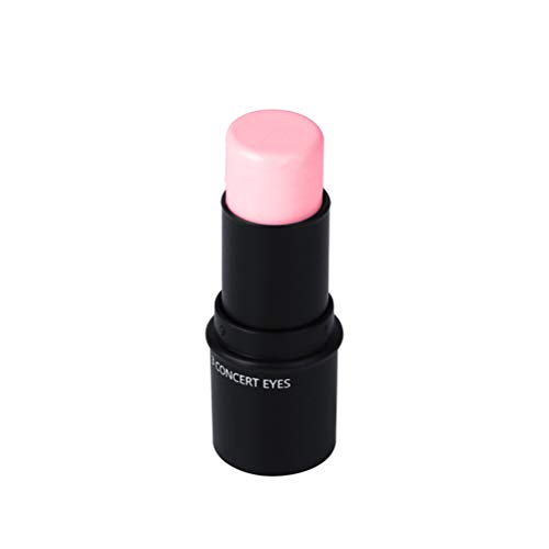 Lurrose Cream Blush Stick Cheek Tint Corrector Stick Blemish Funda Cosméticos Hidratante Impermeable Hidratante de Larga duración Blendable Blendable (01 Nature Pink)
