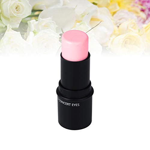 Lurrose Cream Blush Stick Cheek Tint Corrector Stick Blemish Funda Cosméticos Hidratante Impermeable Hidratante de Larga duración Blendable Blendable (01 Nature Pink)