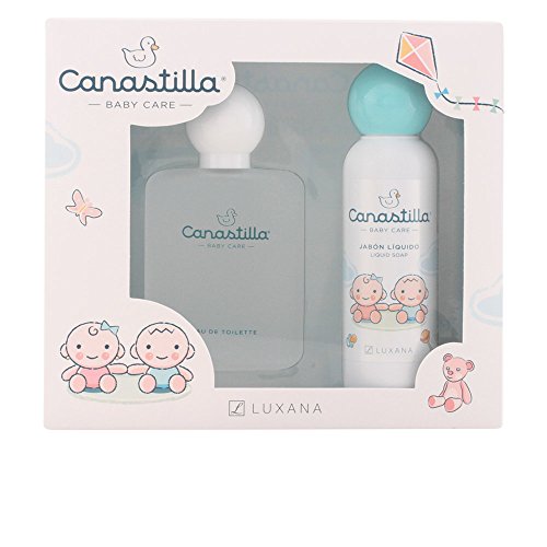 Luxana - Canastilla con Colonia + Osito Perfumado Luxana 100 ml 0m+