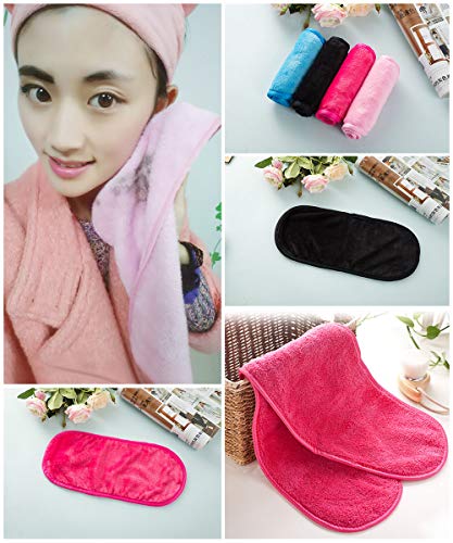 LZYMSZ Paño Removedor de Maquillaje, Paquete de 6 Paños Faciales de Microfibra, Paños de Limpieza Facial Reutilizables Cosméticos sin Químicos Eliminación de Toallas, Cosméticos, Máscaras