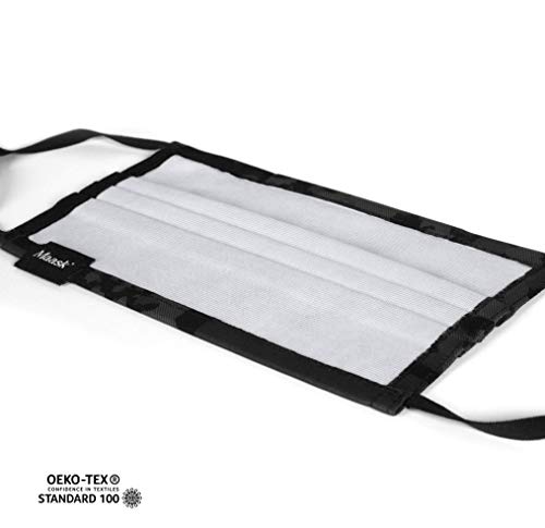 MAASK Shield MASCARILLA HIGIENICA Reutilizable, Juventud Unisex, Lime, NIÑO