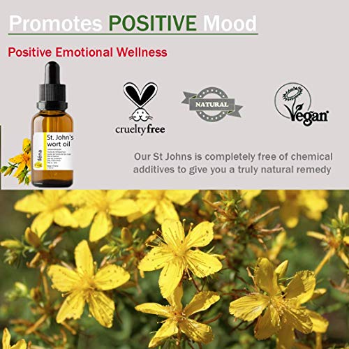 MACERADO HIPÉRICO EN OLIVA Aceite de masaje Hiperico, Aceite rojo Hipérico Hierba de San Juan Concentrado 500 ml