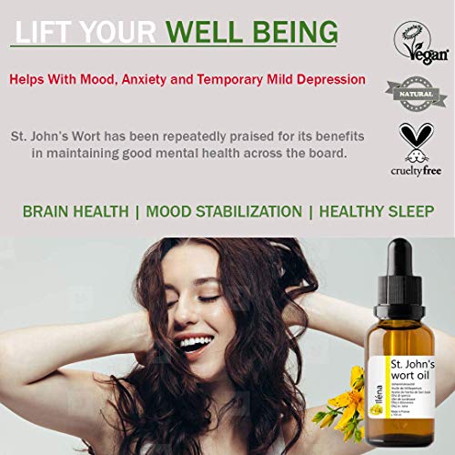 MACERADO HIPÉRICO EN OLIVA Aceite de masaje Hiperico, Aceite rojo Hipérico Hierba de San Juan Concentrado 500 ml