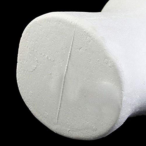 Macho Negro De Poliestireno De Espuma De Poliestireno De Espuma Modelo De La Cabeza, Soporte De La Peluca De Pelo del Sombrero del Receptor De Cabeza del Maniquí Cabeza del Estante De Exhibición del