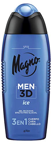 Magno Men 3D - Gel Ice 3en1- Cuerpo, Cara y Cabello - 400ml