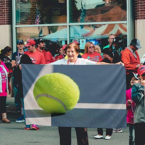 maichengxuan 3x5 Foot Tennis Ball On Line Printed Polyester Bandera, Designs Outdoor Bandera Home Bandera de Jardín Banner Breeze Bandera for Decorate Garden Courtyard