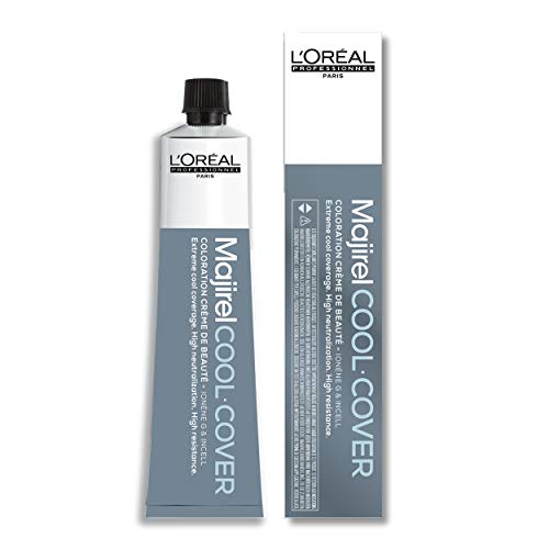 Majirel Cool Cover Coloración permanente en crema para el cabello 9.1 50 ml