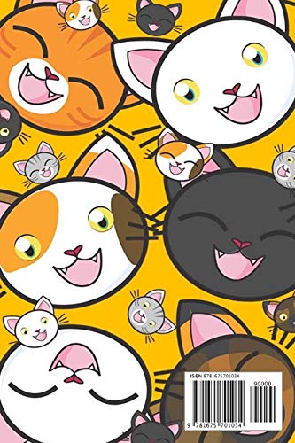 Makeup Face Charts: Blank Workbook Face Make-up Artist Chart Portfolio Notebook Journal For Professional or Amateur Practice | Smile Cat Face Cover