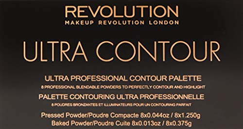 Makeup Revolution Ultra Contour Palette Paleta do konturowania twarzy 13g