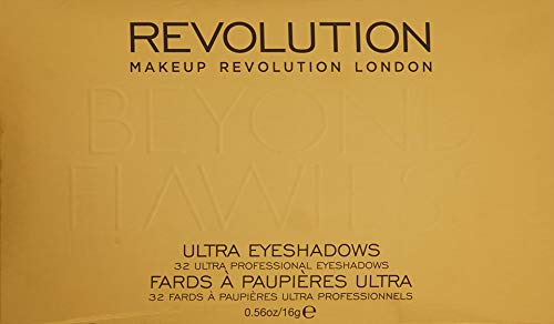 Makeup Revolution Ultra Eyeshadow Palette Beyond Flawless Paleta 32 cieni do powiek 16g