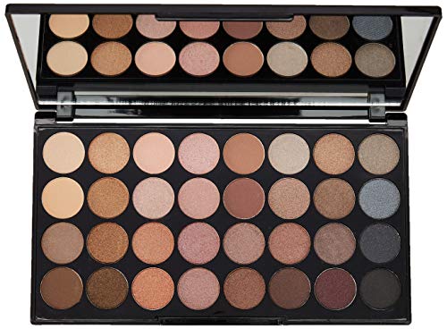 Makeup Revolution Ultra Eyeshadow Palette Beyond Flawless Paleta 32 cieni do powiek 16g