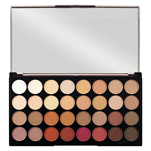 Makeup Revolution Ultra Eyeshadow Palette Flawless 3 Resurrection Paleta 32 cieni do powiek 16g