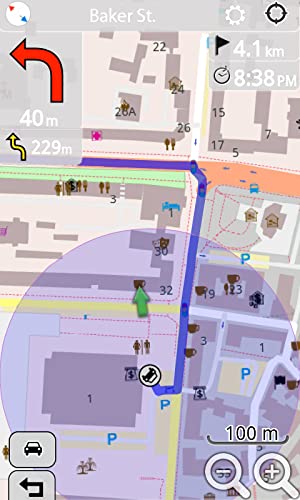 Málaga, España GPS Navigator (Golden Forge)