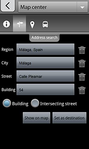 Málaga, España GPS Navigator (Golden Forge)