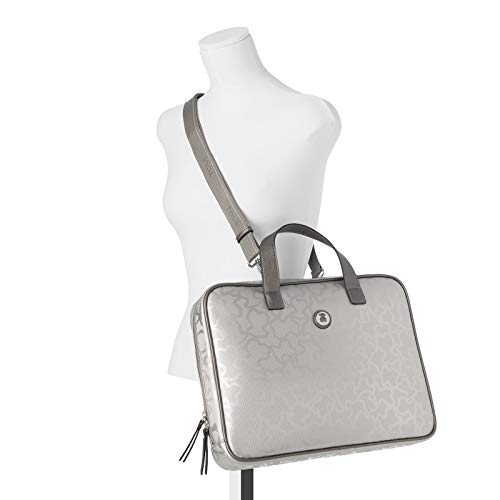 Maletín Tous Kaos Shiny Color Plata