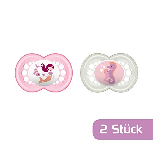 Mam Babyartikel - Chupete de silicona natural, 6 - 16 meses, [modelo surtido], 1 unidad