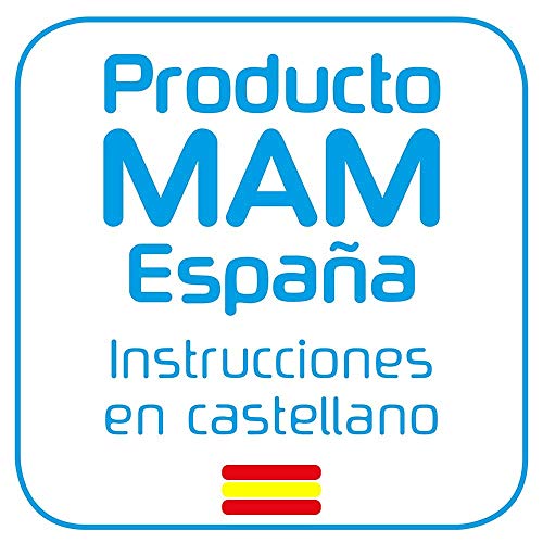 MAM Chupete Original S162 - Chupete con Tetina de Látex, para bebé de 6+ meses, Neutro (2 unidades) con caja auto Esterilizadora, Versión Española