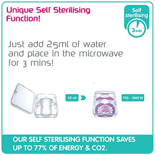 MAM -. Conjunto de chupetes con inscripción"Te amo mamá/papá", 2 piezas, Pink (rosa), 0 mes