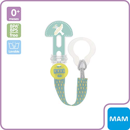 MAM Premium Soothing Set, juego de regalos para bebés de +6 meses, incluye 2 chupetes de silicona Perfect +6, 2 chupetes Perfect Night +6 y sujetachupetes Clip it, NIÑA (Girl)
