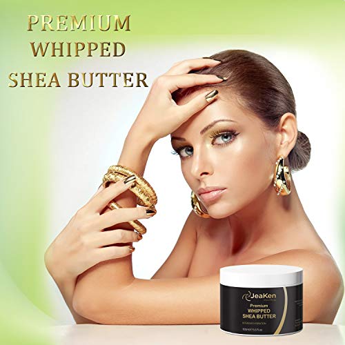 MANTECA DE KARITE PURA - Crema Hidratante Corporal Sin Refinar - Para Calmar La Piel Áspera, Seca O Agrietada - Cargada Con Ingredientes Antienvejecimiento - Combate Las Líneas Finas Y Las Arrugas