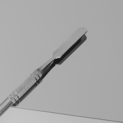 Maquillaje De Acero Inoxidable Paleta De Mezcla Mezcla Con Espátula Herramienta Cosmética