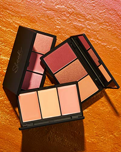 Maquillaje Elegante Cara Contorno y Blush Palette forma justa 20g, Paquete 1er (1 x 20 g)