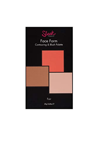 Maquillaje Elegante Cara Contorno y Blush Palette forma justa 20g, Paquete 1er (1 x 20 g)