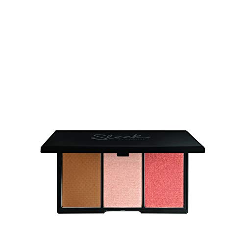 Maquillaje Elegante Cara Contorno y Blush Palette forma justa 20g, Paquete 1er (1 x 20 g)