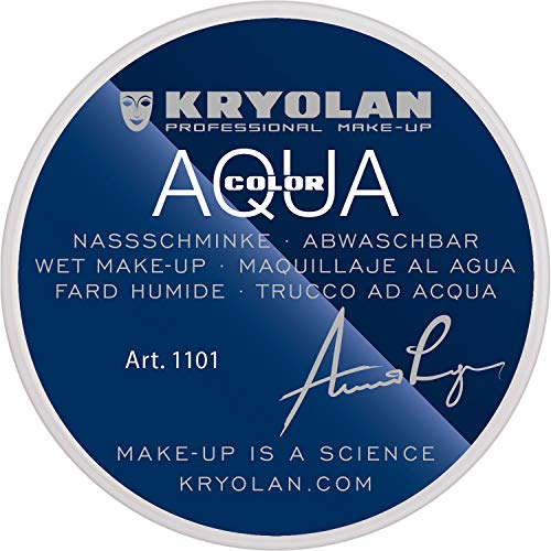Maquillaje kryolan Aquacolor Varios formatos 8 ml Bianco 070