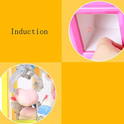 Máquina De Dulces, Caramelos Garra Grúa Máquina Tragaperras Pinza Roja Con Lo Moderno Y Ayuda Tecnología Apropiada Para Mantener Juego Largo,Rojo