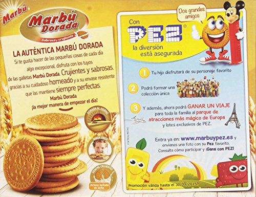 Marbú - Dorada Sabrosa y Crujiente - Galleta Maria - 800 g