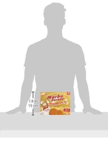 Marbú - Dorada Sabrosa y Crujiente - Galleta Maria - 800 g