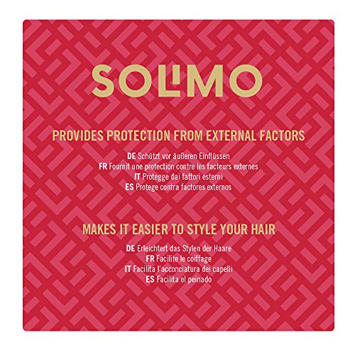 Marca Amazon - Solimo Acondicionador revitalizante protección para el cabello teñido - Paquete de 4 (4 Botellas x 250ml)