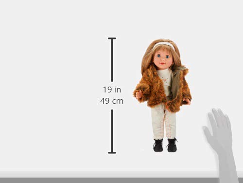 Mariquita Pérez - Carolina Conjunto Abrigo Pelo (Miel de Abeja MA70045)