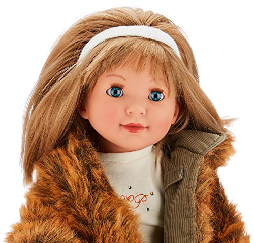 Mariquita Pérez - Carolina Conjunto Abrigo Pelo (Miel de Abeja MA70045)