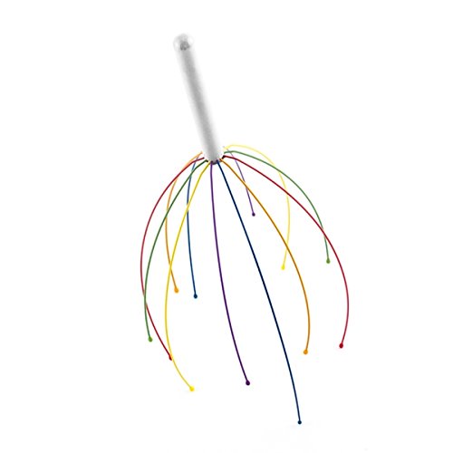 Masajeador Cabeza Alambre Cuero Cabelludo Capilar Relax Caída