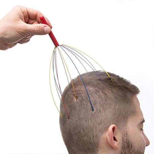 Masajeador Cabeza Alambre Cuero Cabelludo Capilar Relax Caída