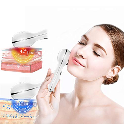 Masajeador Facial De Limpieza Profunda, Enfriamiento Reducir La Hinchazón Reparación De Quemaduras Solares Reducir Los Poros, Rejuvenecimiento De La Piel Con Fotones LED Cuidado Facial