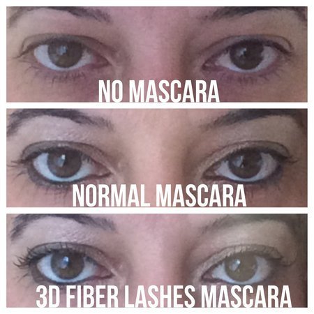 Máscara de pestañas Efecto 3D Fibra Lash - 4D Volume Fibers Extensión postizas pestañas, las más gruesas, largas y Resistente al agua, volumen extra, Alargamiento Sensacional Negro