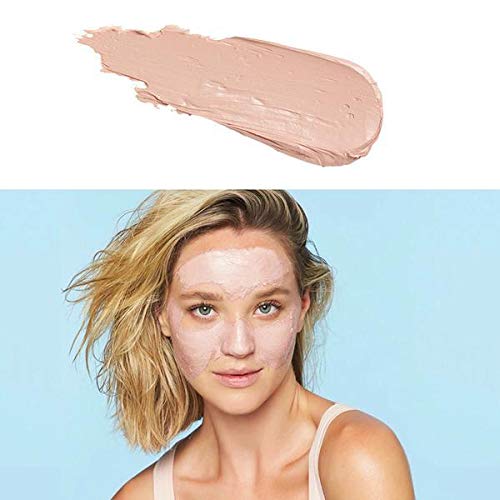 MASCARILLA DE ARCILLA ROSA - 100 g - de AMOR FLORUM. Con ingredientes botánicos. Máscara sedosa y suave. Limpia, refina, tonifica, ilumina tu piel.